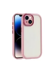 Apple iPhone 13 Kılıf Kamera Korumalı Renkli Kenar ve Çerçeve Tasarımlı Zore Vitamin Kapak