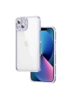 Apple iPhone 13 Kılıf Kamera Korumalı Taşlı Zore Mina Kapak