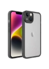 Apple iPhone 13 Kılıf Kamera Korumalı Transparan Zore Post Kapak