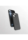 Apple iPhone 13 Kılıf M-safe Şarj Özellikli Standlı Zore Samara Kapak