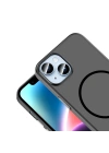 Apple iPhone 13 Kılıf M-Safe Şarj Özellikli Zore Lora PC Kapak