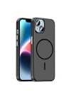 Apple iPhone 13 Kılıf M-Safe Şarj Özellikli Zore Lora PC Kapak