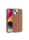Apple iPhone 13 Kılıf M-safe Şarj Özellikli Zore Meta Kapak