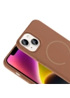 Apple iPhone 13 Kılıf M-safe Şarj Özellikli Zore Meta Kapak