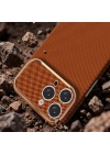 Apple iPhone 13 Kılıf M-Safe Şarj Özellikli Zore Paris Zerre Sert PC Kapak
