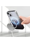 Apple iPhone 13 Kılıf M-Safe Şarj Özellikli Zore Septik Silikon Kapak