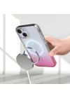 Apple iPhone 13 Kılıf M-Safe Şarj Özellikli Zore Septik Silikon Kapak