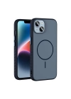 Apple iPhone 13 Kılıf M-safe Şarj Özellikli Zore Tea Kapak
