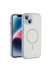 Apple iPhone 13 Kılıf M-safe Şarj Özellikli Zore Tea Kapak