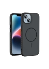 Apple iPhone 13 Kılıf M-safe Şarj Özellikli Zore Tea Kapak