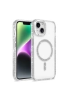 Apple iPhone 13 Kılıf M-safe Şarj Özellikli Zore Tera Silikon Kapak
