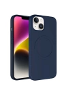 Apple iPhone 13 Kılıf M-safe Wireless Şarj Özellikli Pastel Renk Silikon Zore Plas Kapak