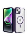 Apple iPhone 13 Kılıf M-safe Wireless Şarj Özellikli Silikon Zore Ege Kapak