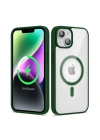 Apple iPhone 13 Kılıf M-safe Wireless Şarj Özellikli Silikon Zore Ege Kapak