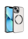 Apple iPhone 13 Kılıf M-safe Wireless Şarj Özellikli Zore Setro Silikon