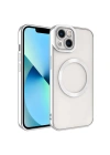 Apple iPhone 13 Kılıf M-safe Wireless Şarj Özellikli Zore Setro Silikon