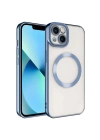 Apple iPhone 13 Kılıf M-safe Wireless Şarj Özellikli Zore Setro Silikon