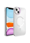 Apple iPhone 13 Kılıf M-safe Wireless Şarj Özellikli Zore Stil Kapak