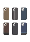 Apple iPhone 13 Kılıf M-safe Şarj Özellikli Karbon Fiber Görünümlü Zore Gros Kapak