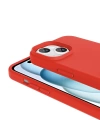 Apple iPhone 13 Kılıf M-safe Şarj Özellikli Sıvı Teknolojili Silinebilir Sert Zore Kivi Kapak