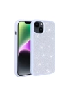 Apple iPhone 13 Kılıf Parlak Taşlı Tasarım Zore Ston Kapak