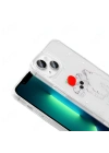 Apple iPhone 13 Kılıf Şeffaf Figürlü Zore Folk Sert Kapak