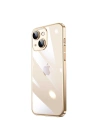 Apple iPhone 13 Kılıf Sert PC Renkli Çerçeveli Zore Riksos Kapak