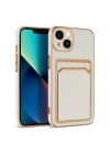 Apple iPhone 13 Kılıf Zore Bark Kartlıklı Kapak