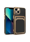 Apple iPhone 13 Kılıf Zore Bark Kartlıklı Kapak
