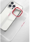Apple iPhone 13 Kılıf Zore Krom Kapak