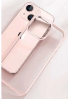 Apple iPhone 13 Kılıf Zore Krom Kapak
