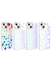 Apple iPhone 13 Kılıf Zore M-Blue Desenli Kapak