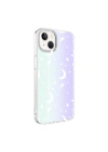 Apple iPhone 13 Kılıf Zore M-Blue Desenli Kapak