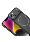 Apple iPhone 13 Kılıf Zore M-Safe Şarj Özellikli Kamera Korumalı Formen Kapak