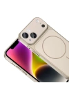 Apple iPhone 13 Kılıf Zore M-Safe Şarj Özellikli Kamera Korumalı Formen Kapak