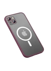 Apple iPhone 13 Kılıf Zore Mokka Wireless Kapak