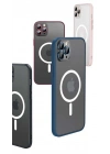 Apple iPhone 13 Kılıf Zore Mokka Wireless Kapak