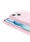 Apple iPhone 13 M-safe Şarj Özellikli Airbagli Mat Görünümlü Zore Hepi Kapak