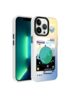 Apple iPhone 13 Pro Kılıf Desenli Zore Dragon Sert Kapak