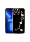 Apple iPhone 13 Pro Kılıf El Tutamaçlı Kamera Korumalı Zore Taka Silikon Kapak