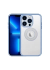 Apple iPhone 13 Pro Kılıf Kamera Korumalı Logo Gösteren Zore Esta Kapak