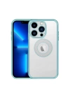 Apple iPhone 13 Pro Kılıf Kamera Korumalı Logo Gösteren Zore Esta Kapak