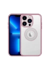 Apple iPhone 13 Pro Kılıf Kamera Korumalı Logo Gösteren Zore Esta Kapak