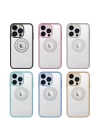 Apple iPhone 13 Pro Kılıf Kamera Korumalı Logo Gösteren Zore Esta Kapak