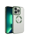 Apple iPhone 13 Pro Kılıf Kamera Korumalı Logo Gösteren Zore Omega Kapak