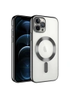 Apple iPhone 13 Pro Kılıf Kamera Korumalı M-safe Wireless Şarj Özellikli Zore Demre Kapak