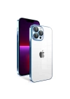 Apple iPhone 13 Pro Kılıf Kamera Korumalı Renkli Çerçeveli Zore Garaj Kapak