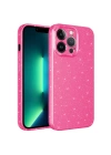 Apple iPhone 13 Pro Kılıf Kamera Korumalı Simli Lüks Zore Koton Kapak