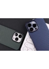 Apple iPhone 13 Pro Kılıf Karbon Fiber Tasarımlı Zore Karbono Kapak
