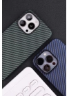 Apple iPhone 13 Pro Kılıf Karbon Fiber Tasarımlı Zore Karbono Kapak